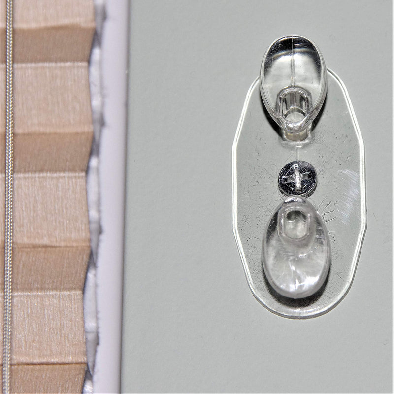 HomeAmore Safety Blind Pull Cord Cleats (4 Pack). The Only Clear Eye Pleasing 2-in-1 Pull Chord Winder. Designed For Free Hanging Or Secure To Wall To Keep Cords Away From Babies, Children and Pets. 4 - NewNest Australia