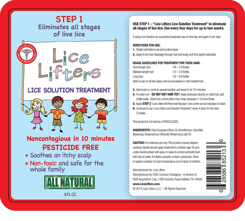 Lice Lifters Lice Solution Treatment (Natural way to Eliminate lice) - NewNest Australia