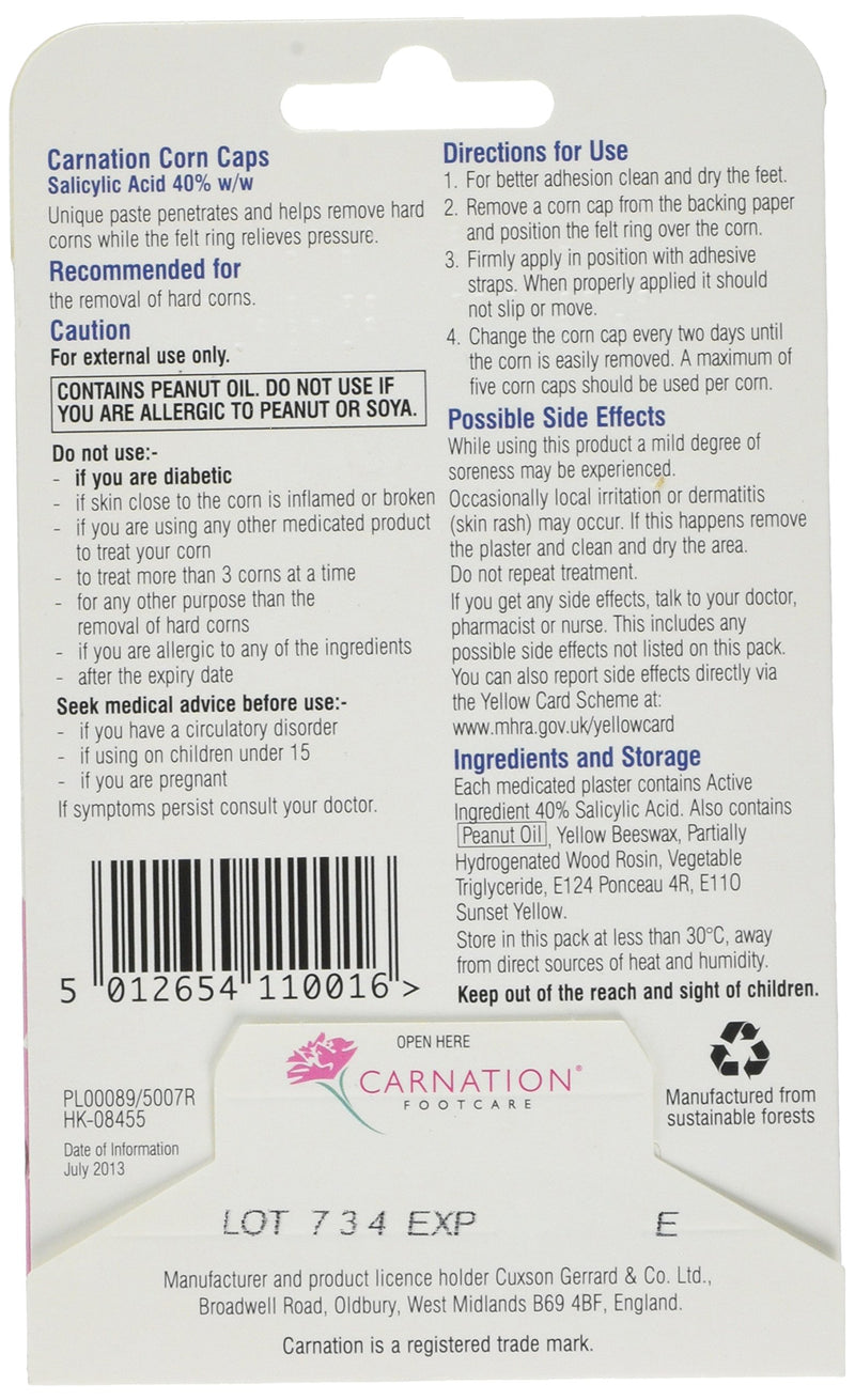 Carnation Corn Caps 5 5 Count (Pack of 1) - NewNest Australia