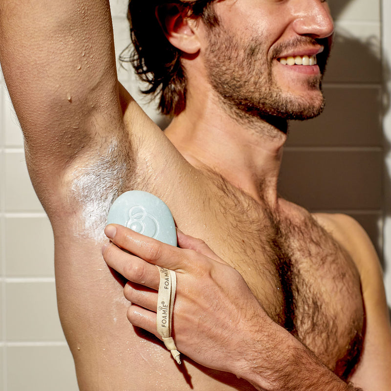 Foamie solid shaving foam for men and women, shaving foam aloe vera & avocado oil for gentle body shaving, nourishing shaving cream to protect the skin during wet shaving - NewNest Australia