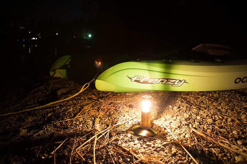 NewNest Australia - Survival Stand (Hivis Yellow) for UCO Candle Lantern System. Essential for Emergency Preppers! Great for Tenting, Hiking, Camping ! 