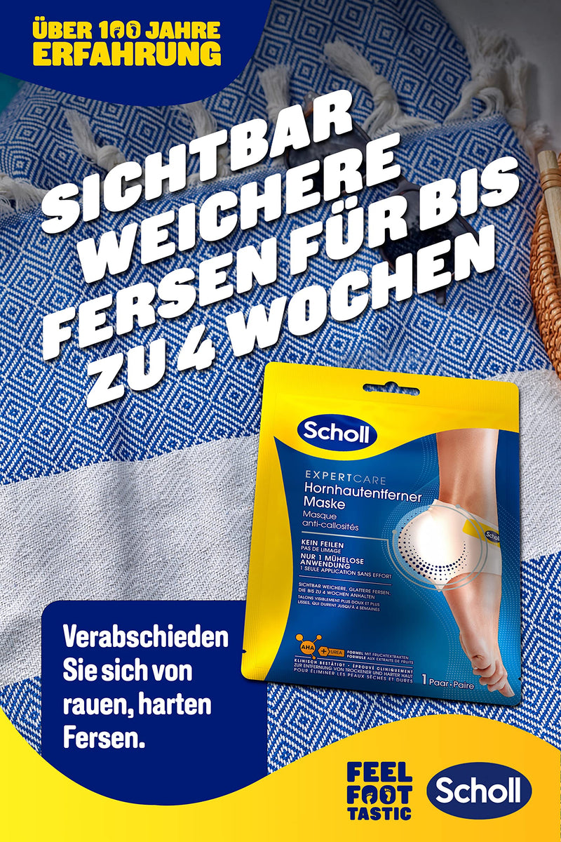 Scholl callus remover mask - callus socks - mask for silky soft feet - NewNest Australia