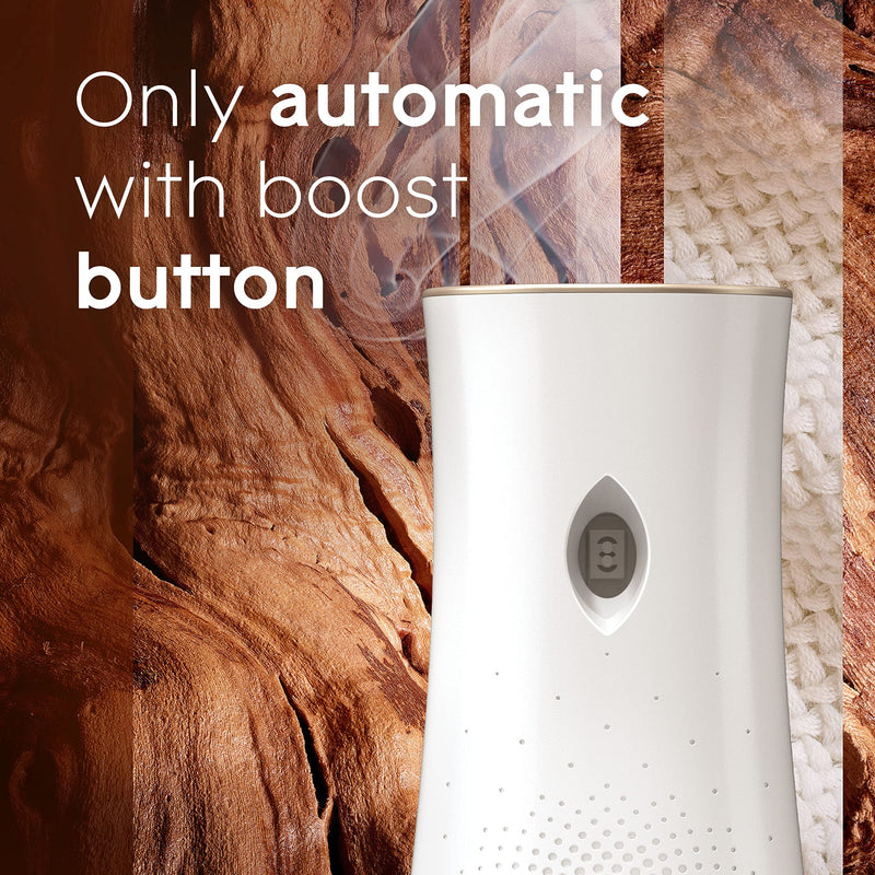 Glade Automatic Spray Refill, Air Freshener for Home and Bathroom, Cashmere Woods, 6.2 Oz, 2 Count - NewNest Australia