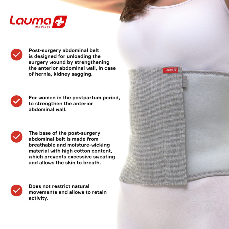 Lauma Medical AB110, Postoperative Abdominal Belt, XL LM-AB110-4 - NewNest Australia