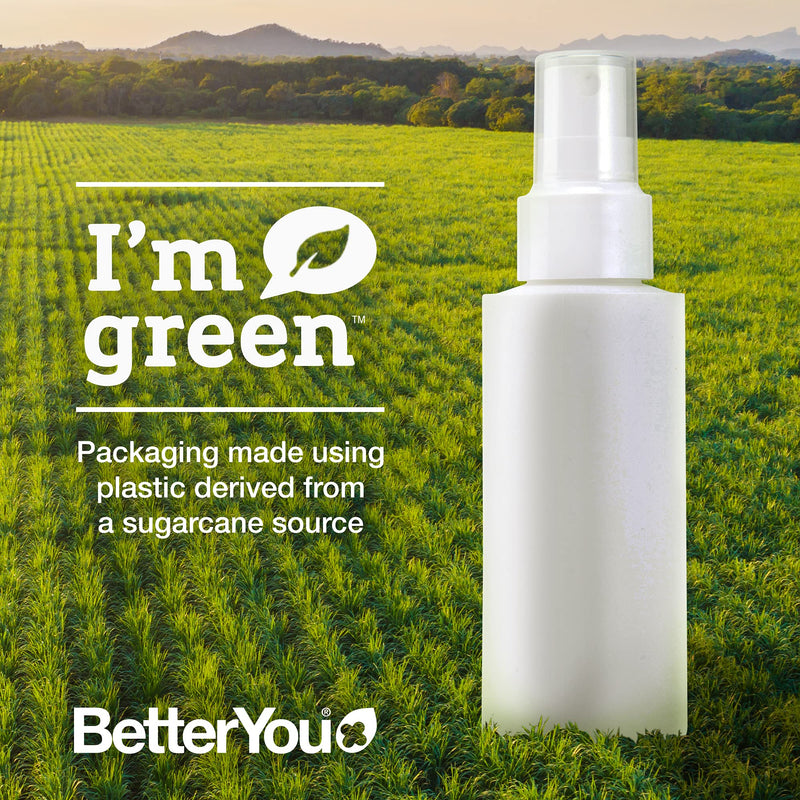BetterYou Magnesium Muscle Body Spray | Pure, Clean and Natural Source of Magnesium Chloride | Helps Reduce Recovery Time and Soothes Hard-working Muscles | 100ml (600 Sprays) - NewNest Australia