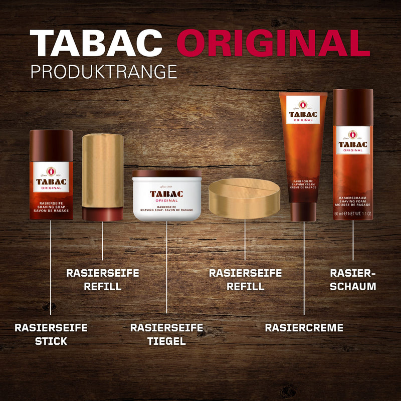Tabac® Original | Shaving foam with the unmistakable scent of Tabac Original - optimal preparation for a thorough wet shave - Original Since 1959 | 200ml - NewNest Australia
