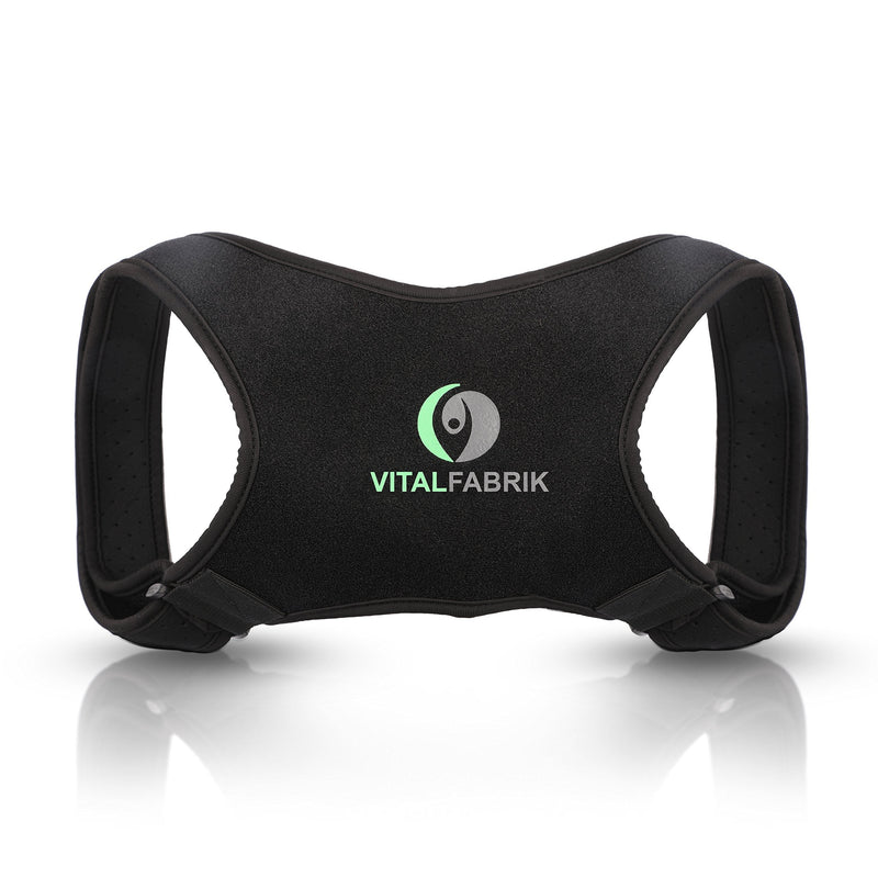 Winner 2020 Vitalfabrik Back Support Straight Holder For Posture Correction, Shoulder Strap, Back Stabilizer, Back Pain, Posture Correction, Back Women, Posture Correction, Back Men, Back Straightener, Men, Black, M - NewNest Australia