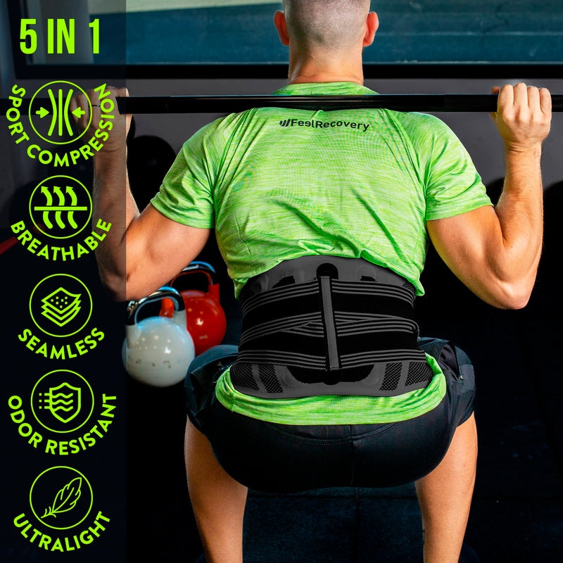 Back Support for Men & Women - Back Support Belt for Work & Sports - Lower Back Support for Sciatica, Herniated Disc, Scoliosis & Back Pain - NewNest Australia