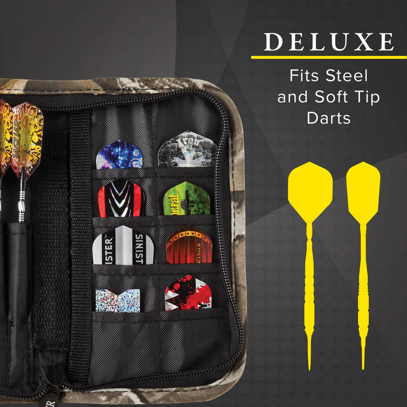 Casemaster Deluxe 6 Dart Nylon Storage/Travel Case Realtree Hardwoods HD Camo - NewNest Australia