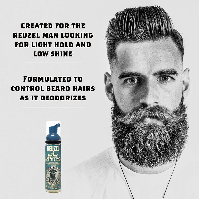 Reuzel Beard Foam, Reduces Beardruff And Itchy Skin, 70 ml - NewNest Australia