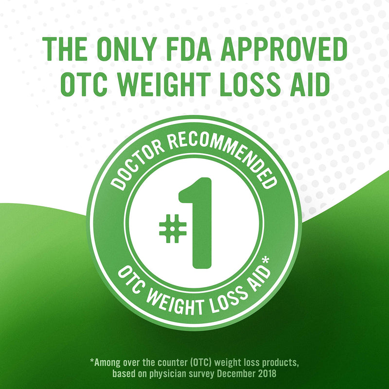 alli Weight Loss Diet Pills, Orlistat 60 mg Capsules, Non Prescription Weight Loss Aid, 120 Count Refill Pack - NewNest Australia