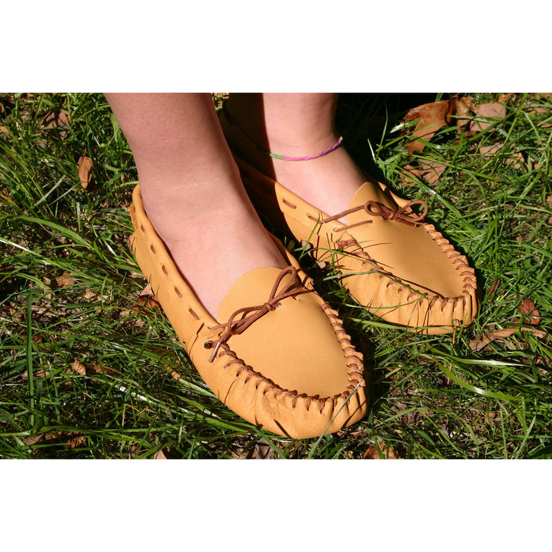 Realeather Leather Scout Moccasin Kit, Size 4/5, Golden Brown - NewNest Australia