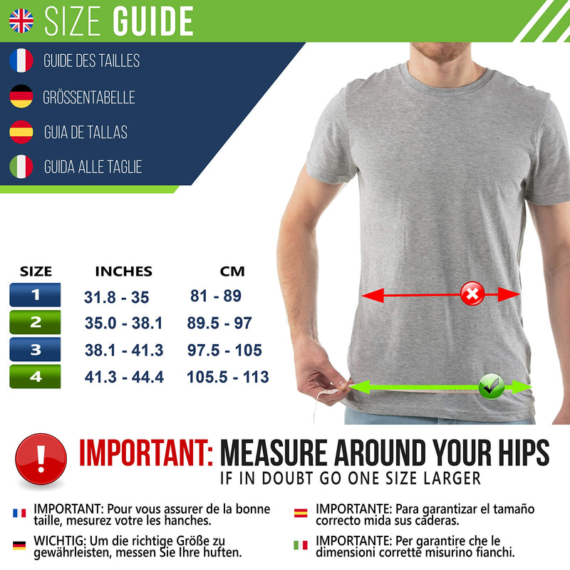 Aheal Inguinal Hernia Men'S Medical Support Belt - Hernia Belt For Men, Soft Elastic Hernia Band, Pain Relief Inguinal Hernia Belt & Hernia Belt - Size 4 Black - NewNest Australia