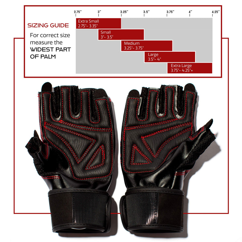 Work Out Gloves for Weight Lifting - Top Men and Womens Weightlifting Gym Glove for Barbell Exercise Workouts - Extra Soft Protective Grips for Comfortable Workout Grip with Lock In Wrist Wrap Medium - NewNest Australia