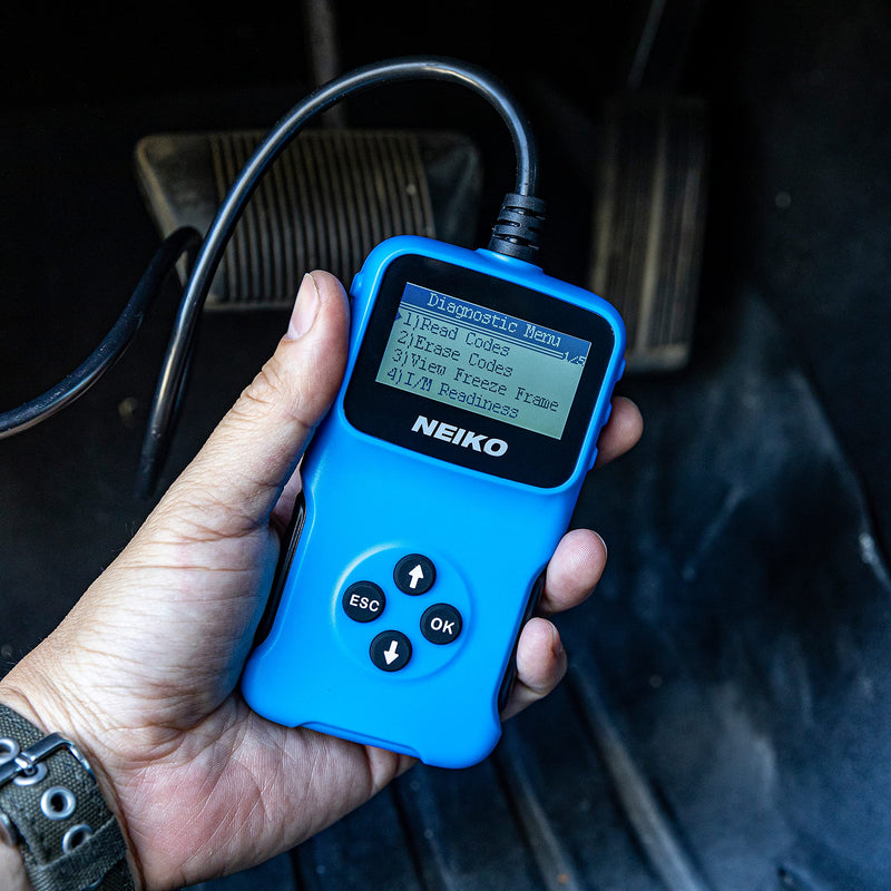 NEIKO 40500A OBD2 Scanner | Car Code Decoder, Reader & Eraser | Automotive Check Engine Light Diagnostic | Read & Clear Emission & Fault Codes | 9 Protocols | OBD II, EOBD, & CAN Vehicles - NewNest Australia