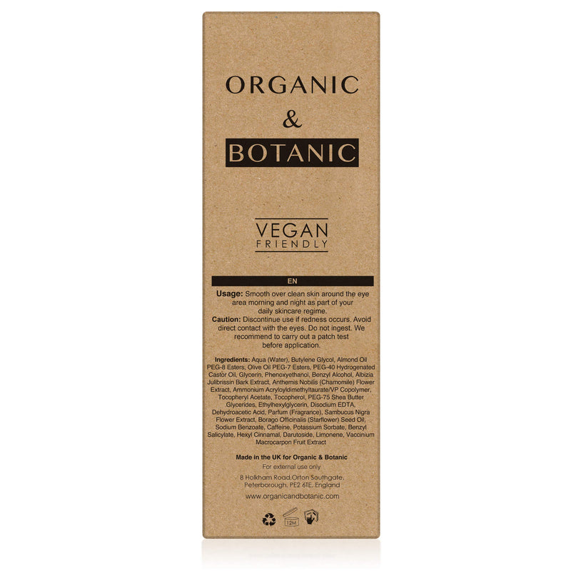 Organic & Botanic Amazonian Berry Renewing Eye Serum, 72 Gram - NewNest Australia