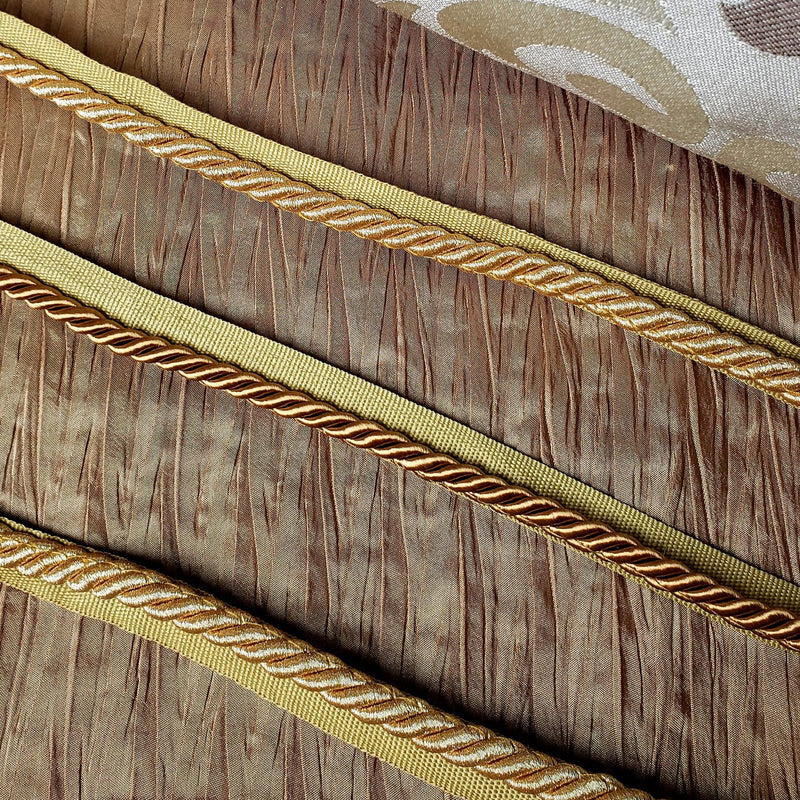 Trims by the Yard Ebony 1/8" Twisted Lip Cord Chocolate | (10 Yard Cut) Trim - NewNest Australia