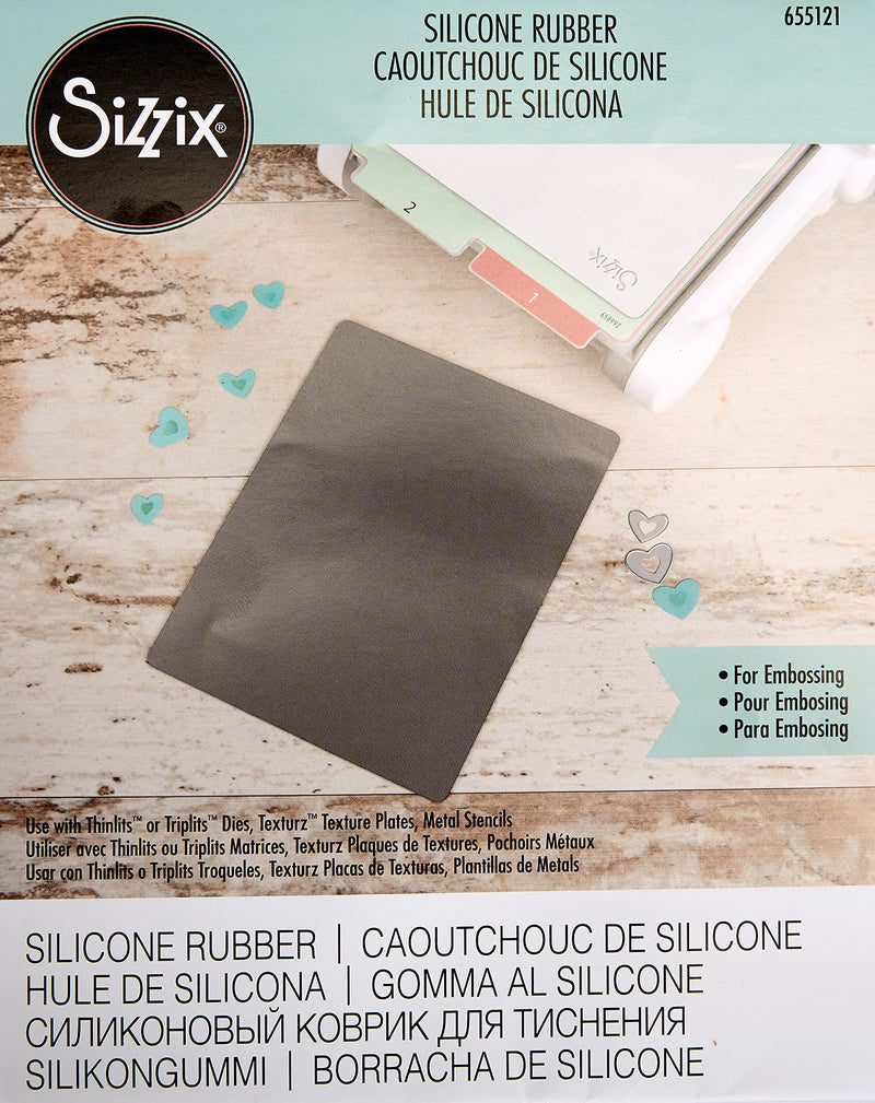 Sizzix Texturz Accessory - Silicone Rubber, Grey - NewNest Australia