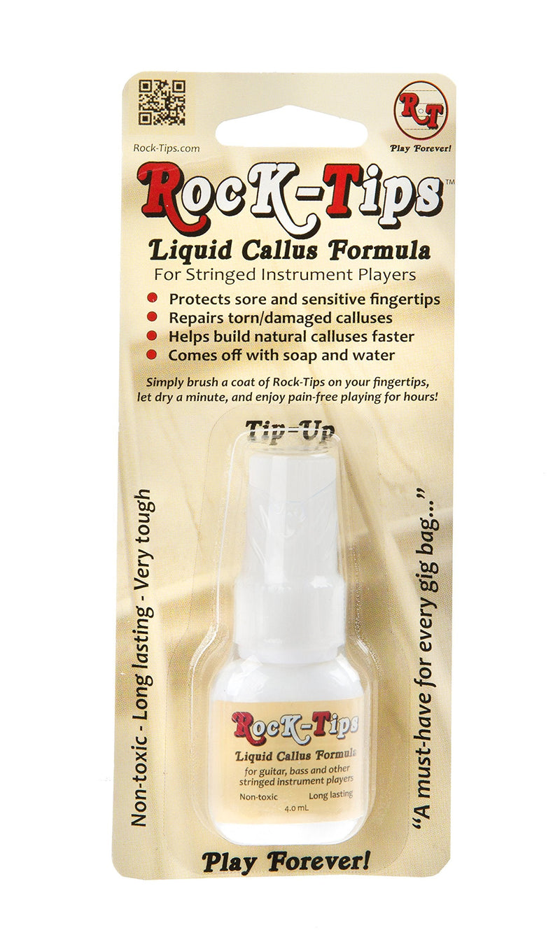 Rock-Tips – Liquid Callus Formula – For Guitar, Bass, and Other Stringed Instruments – 4.0 mL - NewNest Australia