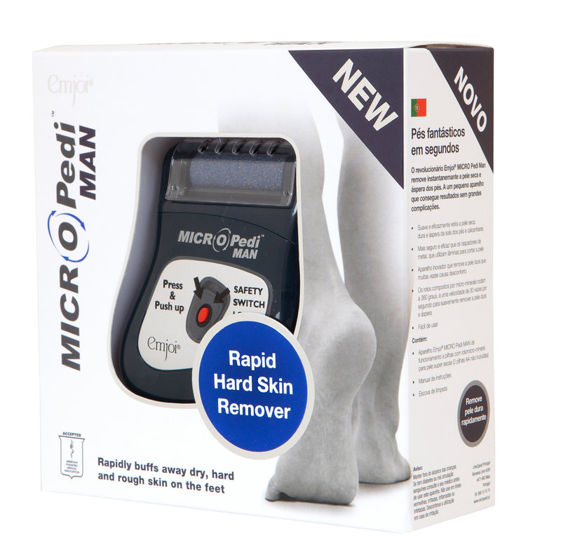 Micro Pedi Man - Rapid Hard Dry Rough Skin Remover for the Feet - Electric Pedicure - NewNest Australia