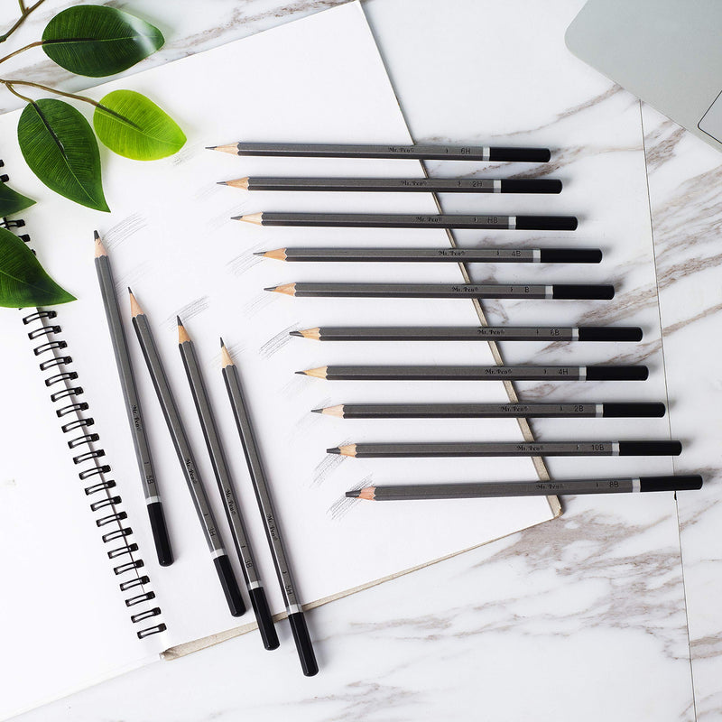 Mr. Pen- Sketch Pencils for Drawing, 14 Pack, Drawing Pencils, Art Pencils, Graphite Pencils, Graphite Pencils for Drawing, Art Pencils for Drawing and Shading, Shading Pencils for Sketching - NewNest Australia