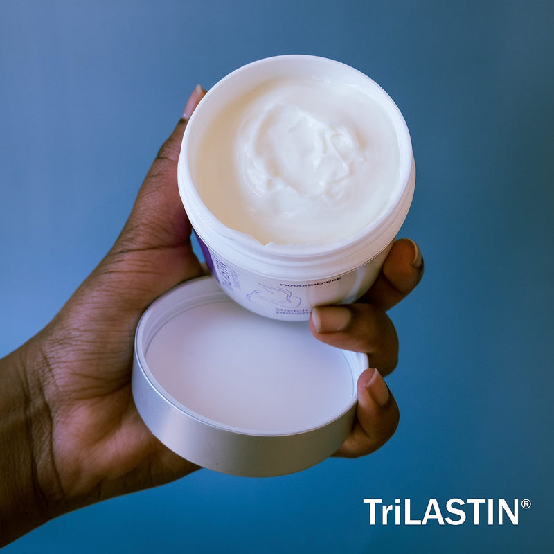 TriLASTIN Maternity Stretch Mark Prevention Cream (4oz) | Hypoallergenic and Paraben-Free | Stretch Mark Cream for Pregnancy | Skincare Gifts for Moms | Scar and Stretch Mark Remover Cream - NewNest Australia