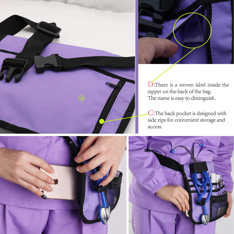 Nurse Fanny Pouch Nurse Storage Bag Multifunctional Nurse Storage Bag, Medical Kit Practical Waist Bag Nurse Pocket Storage Bag - NewNest Australia