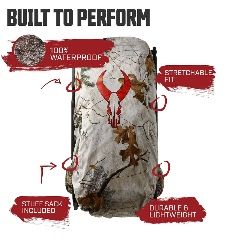Badlands Rain Cover for Hunting Packs Medium Snow - NewNest Australia