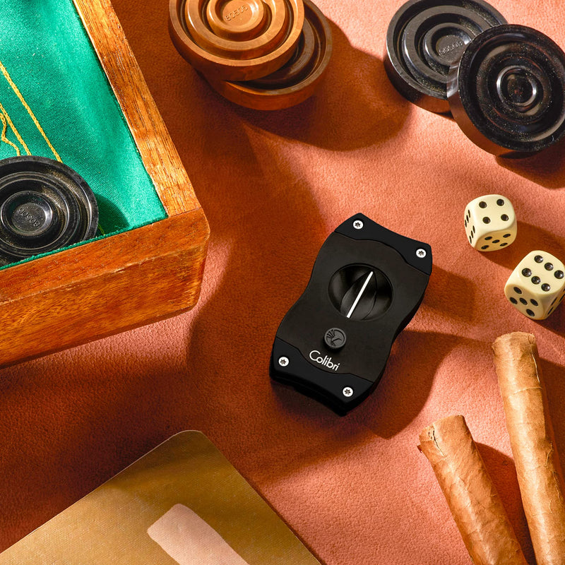 Colibri V-Cut Cigar Cutter, Black - NewNest Australia