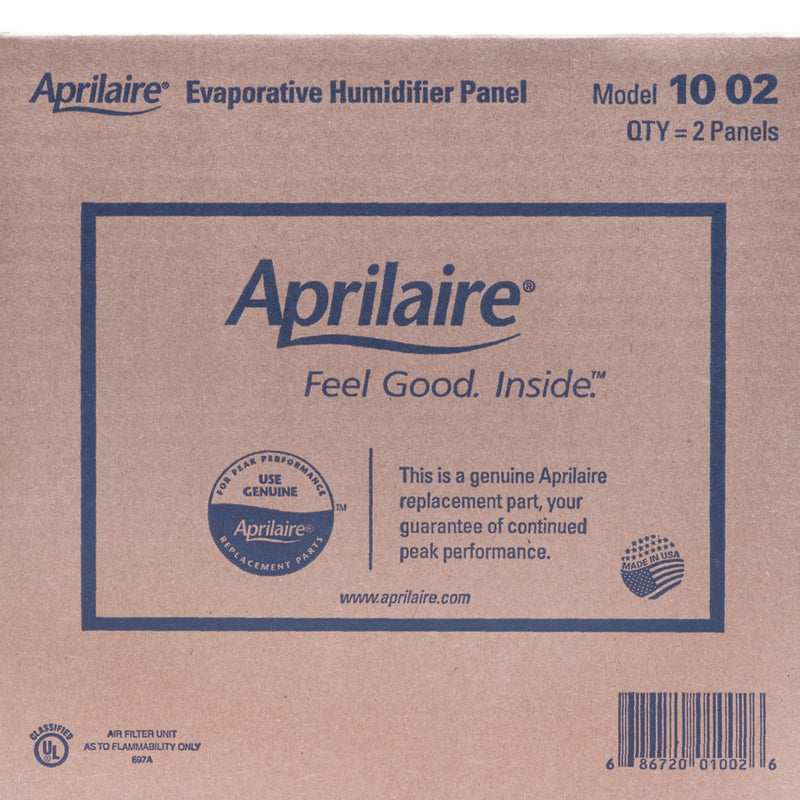 Aprilaire - 10 A2 10 Replacement Water Panel for Whole House Humidifier Models 110, 220, 500, 500A, 500M, 550, 550A, 558 (Pack of 2) Aluminum - NewNest Australia