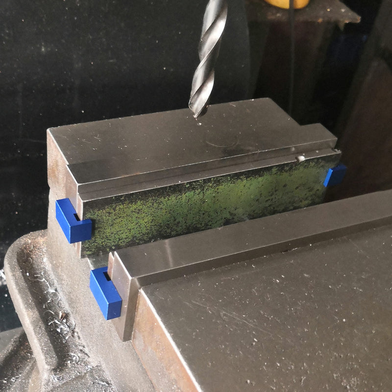 Magnetic Parallel Keepers, Holders. Vise, CNC,Kurt,Machinist Tools (Blue) Blue - NewNest Australia