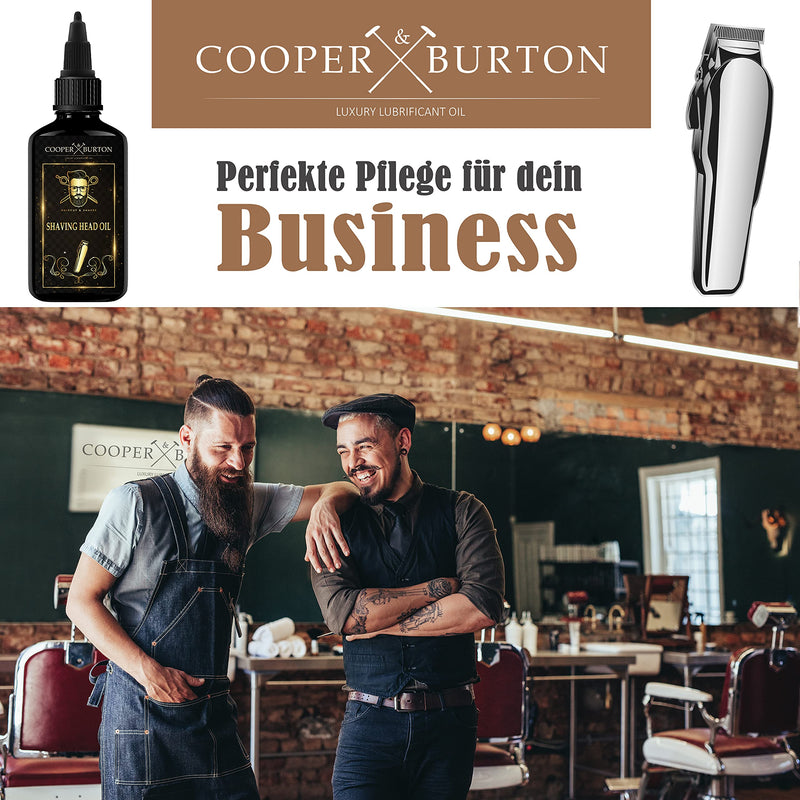 Shaver head oil & precision mechanics oil 50 ML clipper oil for hair clippers, hair cutting blades, beard trimmers & trimmers Razor & Safety Razor Oil | COOPER & BURTON light engine oil - NewNest Australia