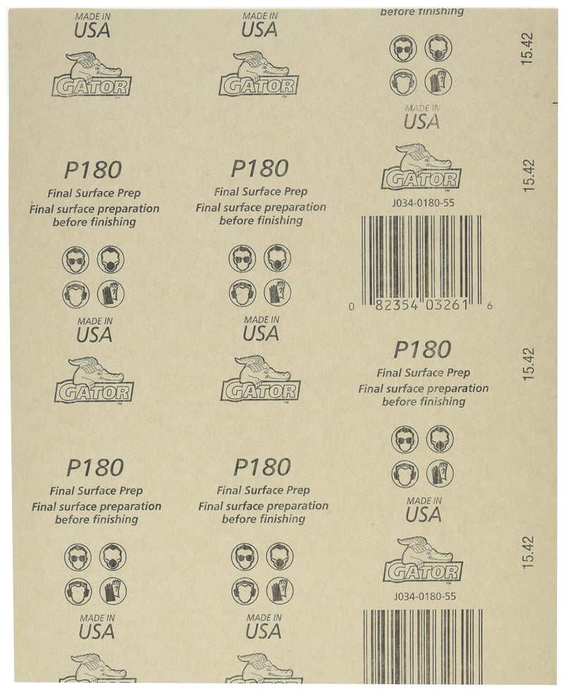 ALI INDUSTRIES 4206 Sandpaper-Sheets, 9" x 11" - NewNest Australia