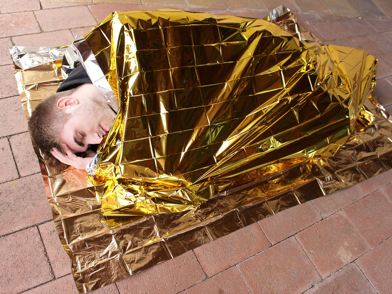 Noba rescue blankets gold/silver for children 1.2 m x 1.6 m (10 pieces) - NewNest Australia