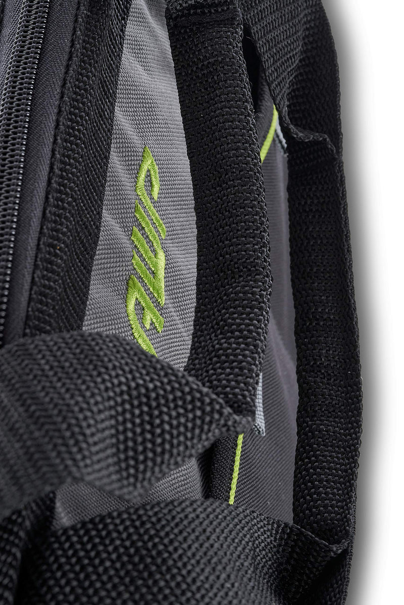 AWP 13-in Zippered Wide Opening Tool Bag | Exterior Pockets For Tool Organization , Black 13 Inch - NewNest Australia
