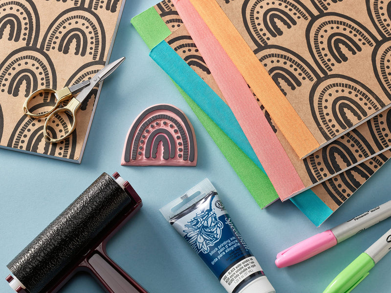 Speedball Super Value Block Printing Starter Kit – Includes Ink, Brayer, Lino Handle and Cutters, Speedy-Carve - NewNest Australia