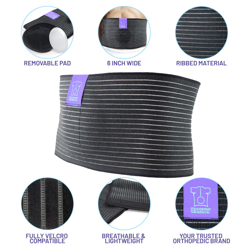 Everyday Medical Umbilical Hernia Bandage And Hernia Bandage | Adapts To You, Is Comfortable Even Sitting & Invisible Under Clothing | Slim Hernia Belt For Umbilical Hernia - NewNest Australia