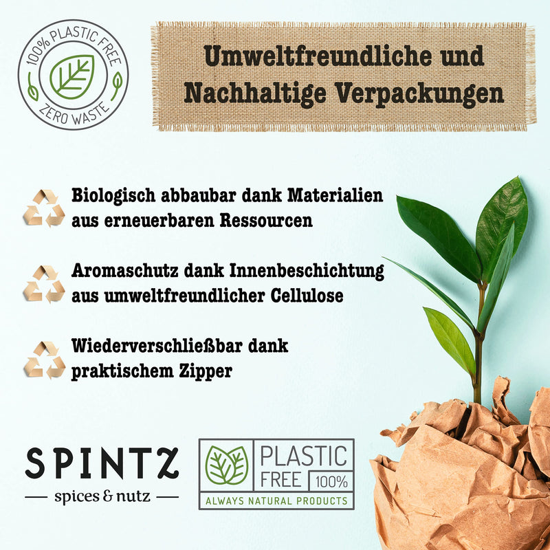 Spintz Pack Of 160 Organic Guarana Capsules - High Dose Organic Guarana Tablets - 3000 Mg Guarana Powder Per Daily Dose - Natural Guarana Caffeine Tablets High Dose - Vegan - Plastic-Free Packaging - NewNest Australia