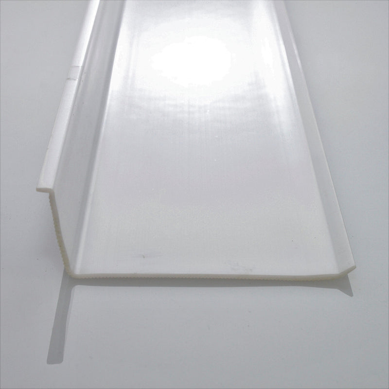 Beam Lighting 21” L-Shape Under Cabinet Light Cover Replacement | White Ribbed Acrylic Diffuser | 20-7/8” Length x 2-7/8” Width x 1” Height (Please Check The Size is Correct Before Ordering) - NewNest Australia