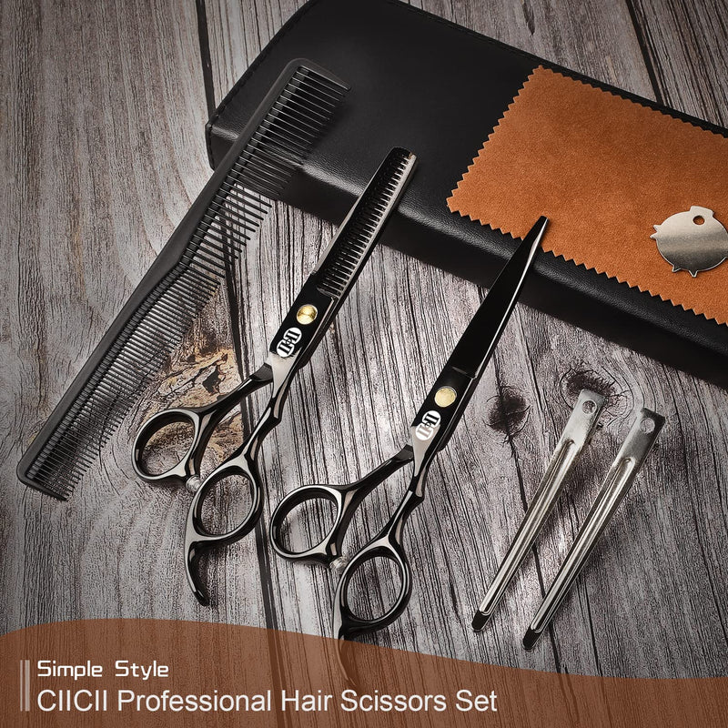 CIICII Professional Hairdressing Scissors Set - NewNest Australia
