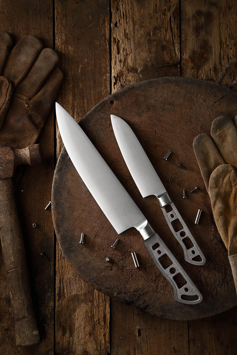 KATSURA Woodworking Project Kit  Small Santoku Knife Blank  5 Inch  Japanese Premium AUS 10, 3-Layer Forged Steel  Perfect for Woodworkers, Crafters  Classic Style Handle  NO LOGO 5-in Small Santoku New - NewNest Australia