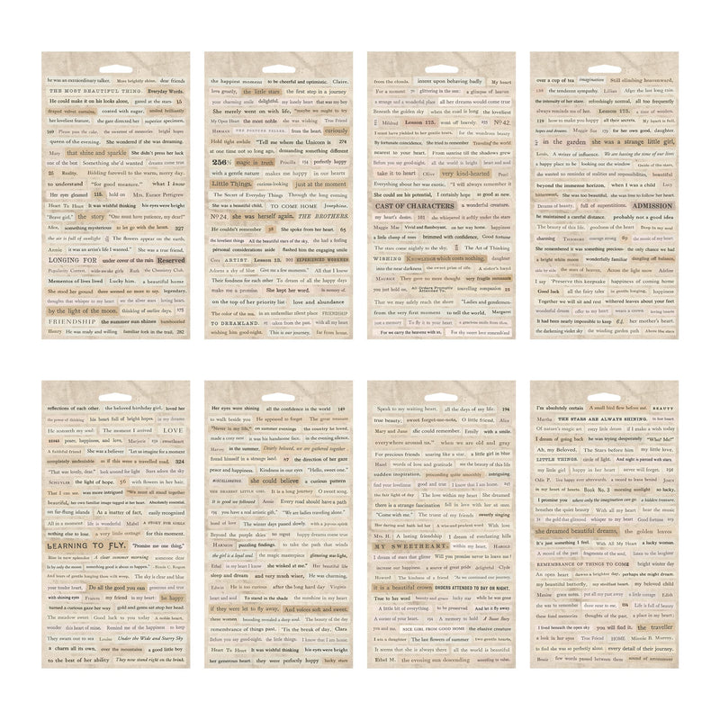 Tim Holtz - Advantus STICKER BOOK IDEA-O CLIPPINGS - NewNest Australia