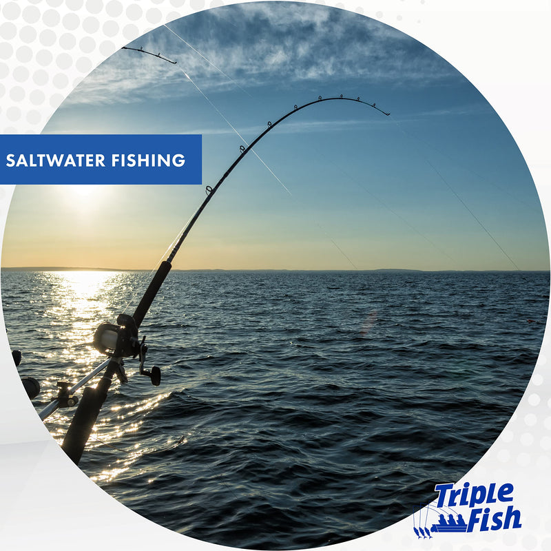 Triple Fish Monofilament Line Clear 50 Lb Test / 1/4 Lb Spool - NewNest Australia