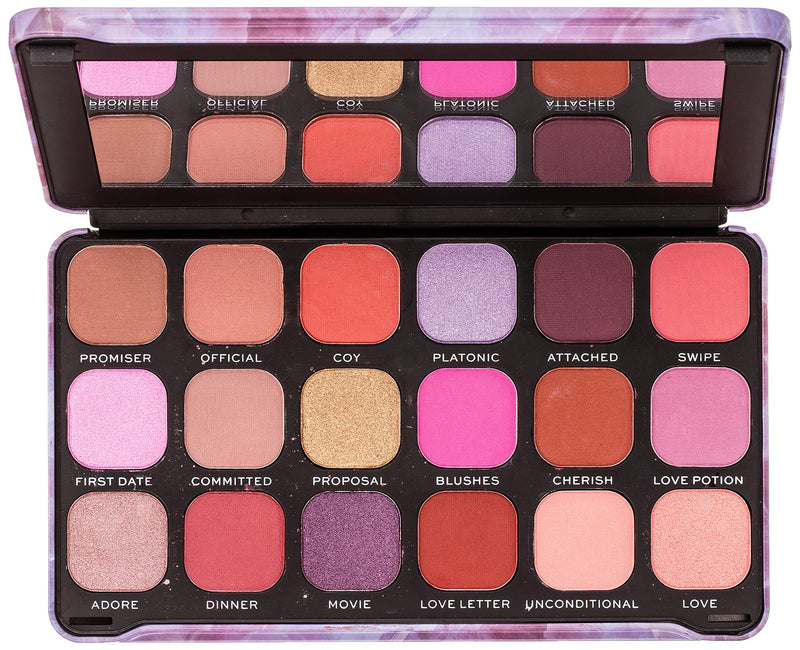 Makeup Revolution Forever Flawless Unconditional Love Eyeshadow Palette Multi-shade - NewNest Australia