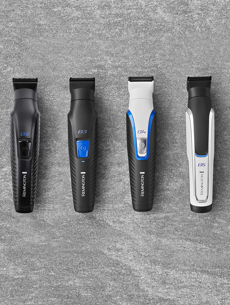 Remington G3 multi-hair clipper (incl. 6 attachment heads/combs, battery operated), men's beard trimmer, hair trimmer, body, ear and nose hair trimmer, self-sharpening blades, PG3000 - NewNest Australia
