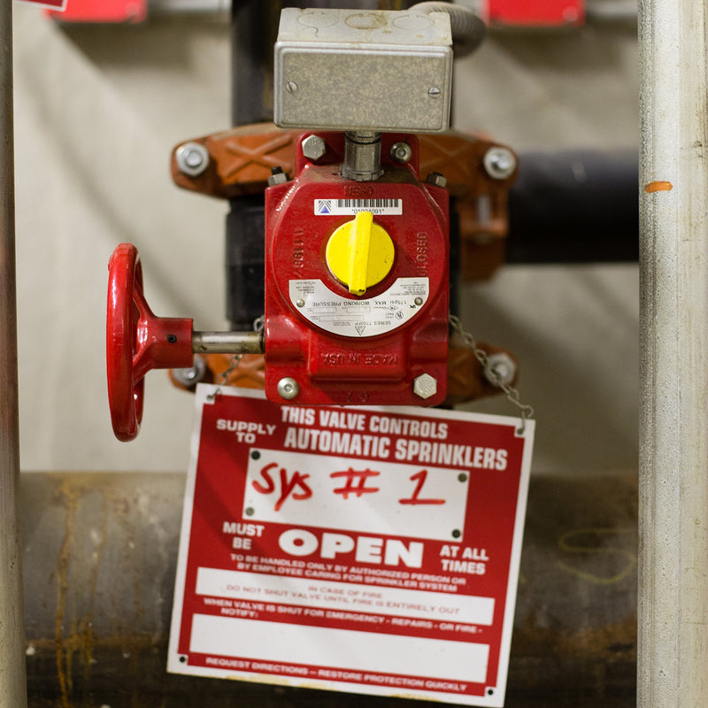 Lockout Safety Supply 7246 Gate Valve Lockout, 5" - 6.5" Wheel, Red - NewNest Australia