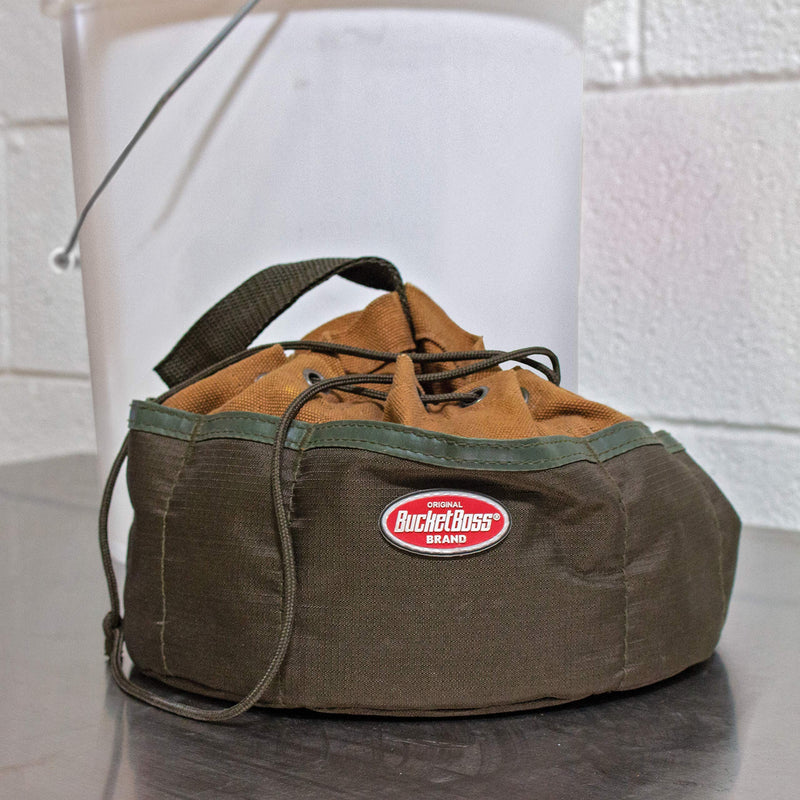 Bucket Boss Parachute Bag Small Parts Bag in Brown, 25001 1 Pack - NewNest Australia