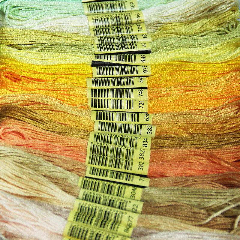 ATDAWN Rainbow Color Embroidery Thread,Cross Stitch Threads, Bracelets Floss, Crafts Floss (200 Colour) - NewNest Australia