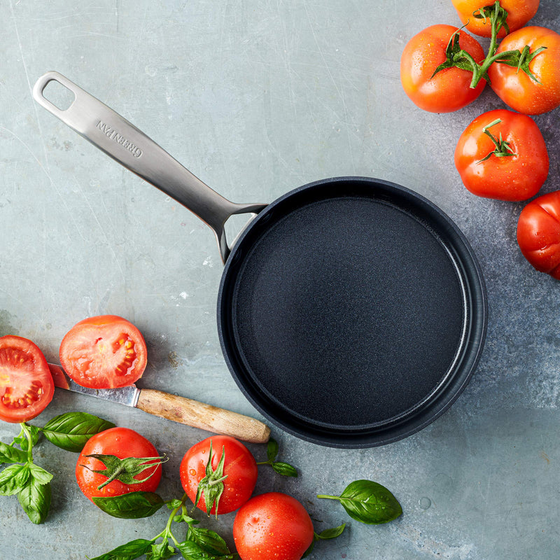 GreenPan SearSmart Hard Anodized Ceramic Nonstick Black Frying Pan, 8" Frying Pan, 8" - NewNest Australia