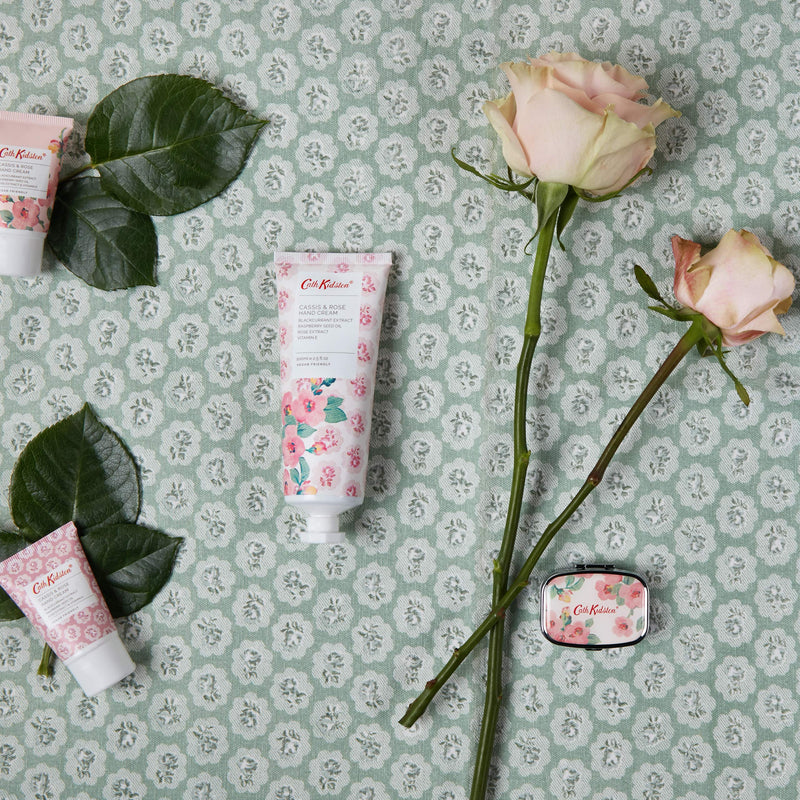 Cath Kidston Beauty Freston Cassis and Rose Beauty Starter Set (50 ml Hand Cream, 50 ml Body Lotion and 50 ml Body Wash) Freston Cassis & Rose - NewNest Australia